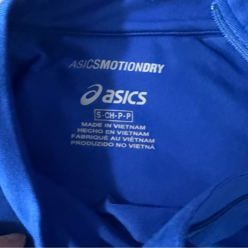Asics MotionDry Women’s Blue Athletic Top - Picture 3 of 5